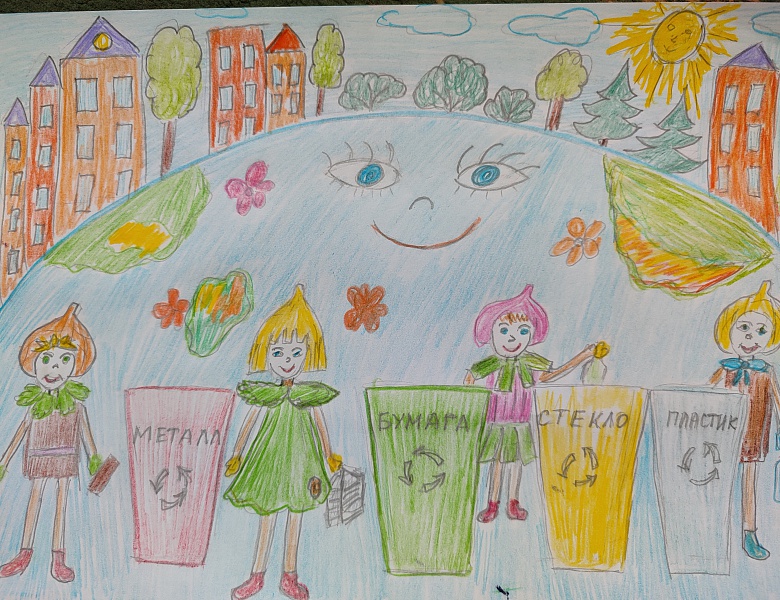 Призёры  регионального этапа  Всероссийского конкурса «Эколята за раздельный сбор отходов и повторное использование материалов»