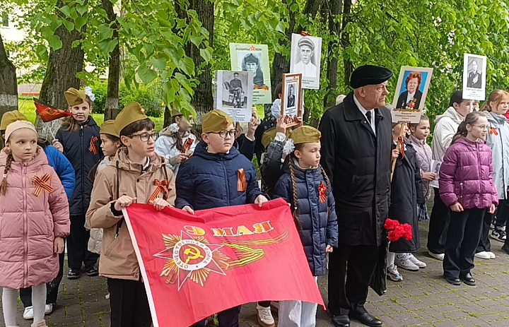 Всероссийская акция  «Бессмертный полк: Герои среди нас». Торжественное мероприятие «Наши герои», в честь 80-й годовщины Победы в Великой Отечественной войне 1941-1945 
