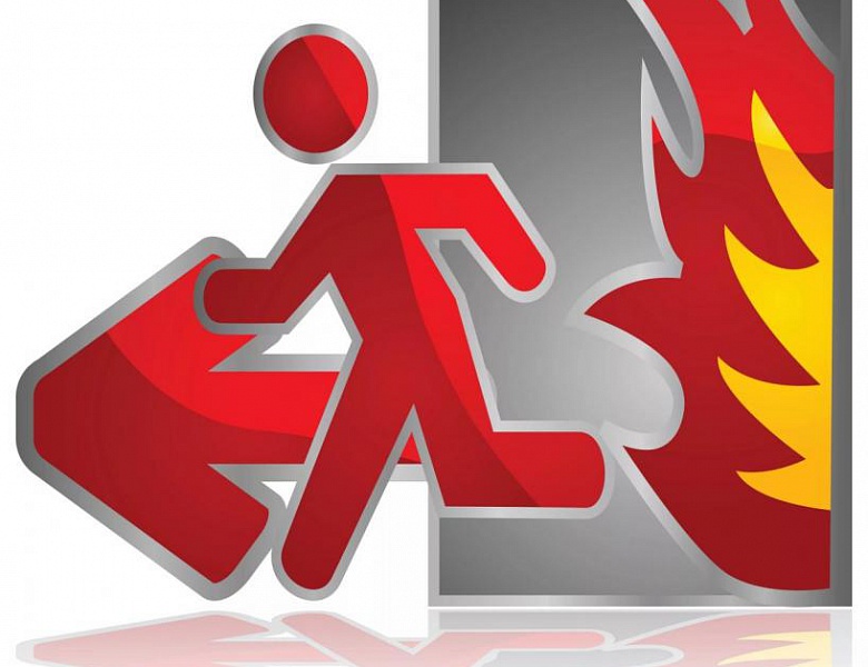 Учебные тренировка по  пожарной эвакуации