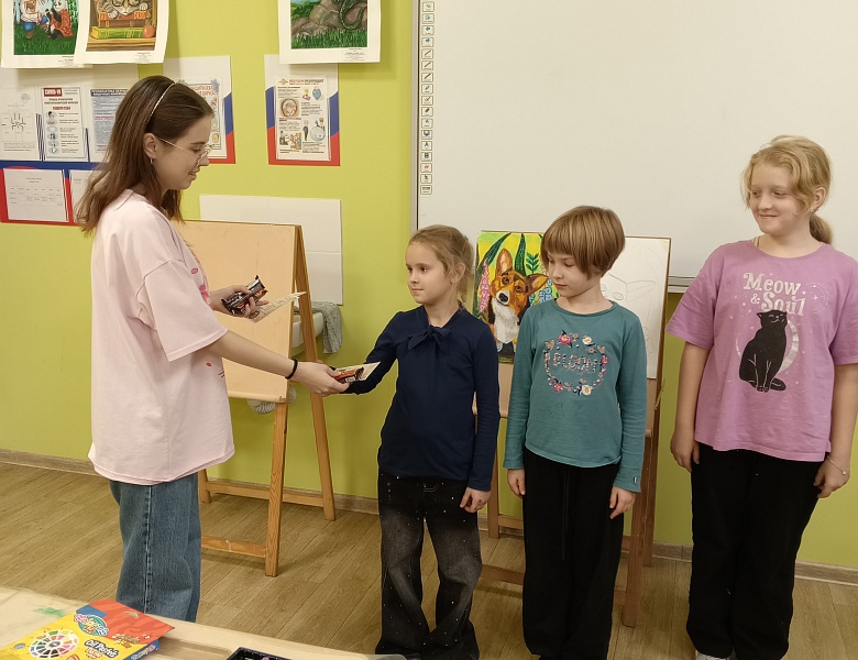 Посвящение юных художников и юных архитекторов