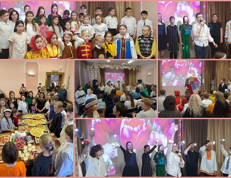 Семейный праздник, посвящённый 8 Марта