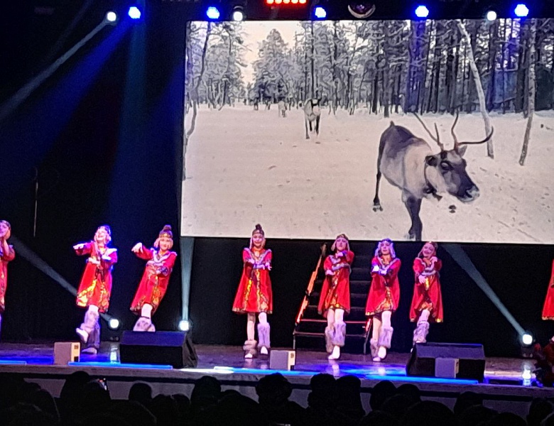 Юные танцоры ДЮЦ "НА КОМСОМОЛЬСКОЙ" приняли участие в открытии Года единства народов России