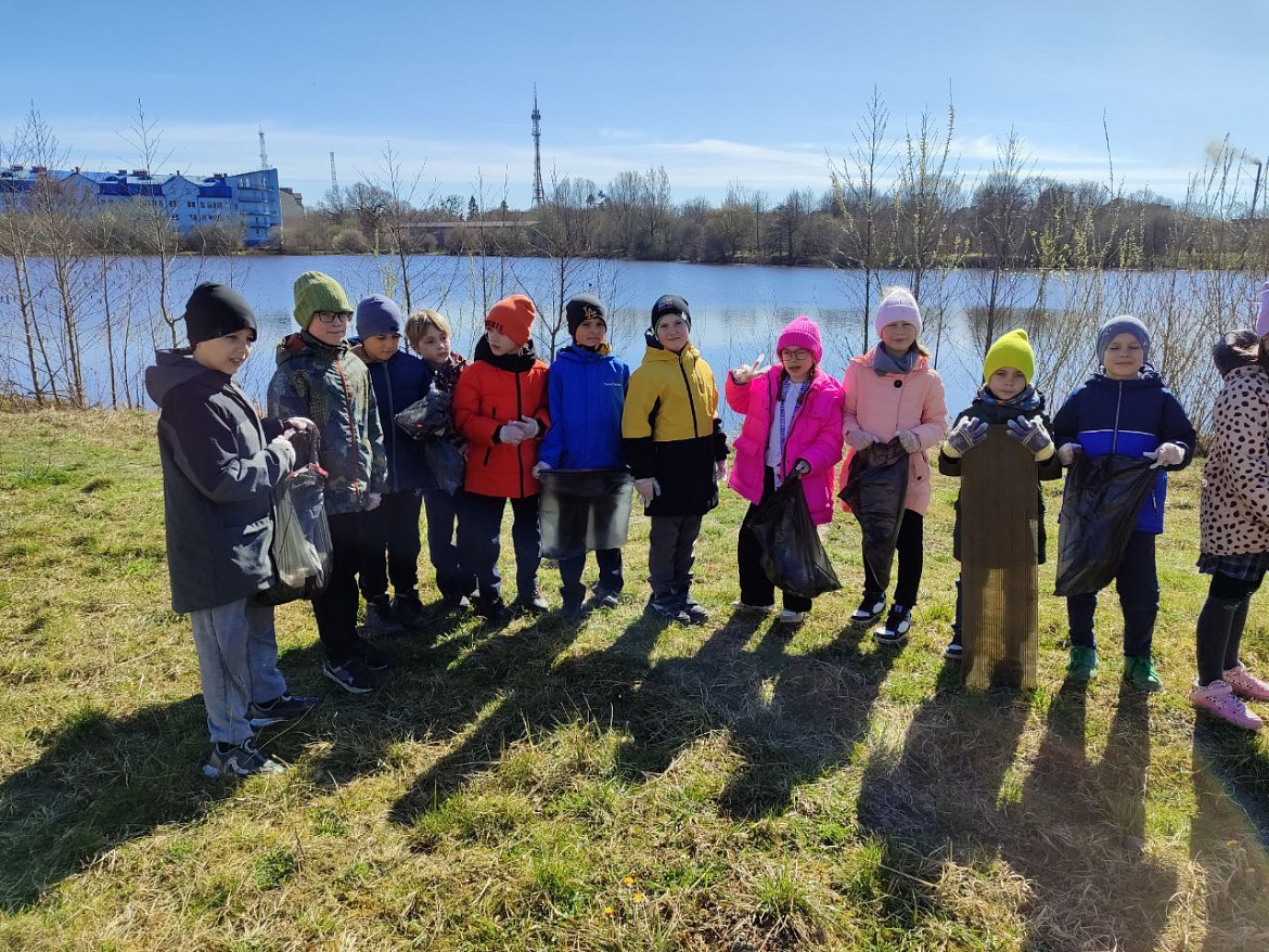 Юные экологи приняли участие  во Всероссийской неделе субботников «Мы за чистоту»