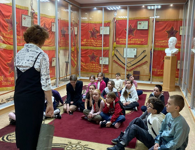 Ансамбль народной песни "Забавушка" в Музее Боевой Славы