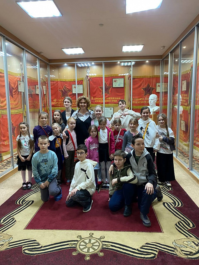 Ансамбль народной песни "Забавушка" в Музее Боевой Славы