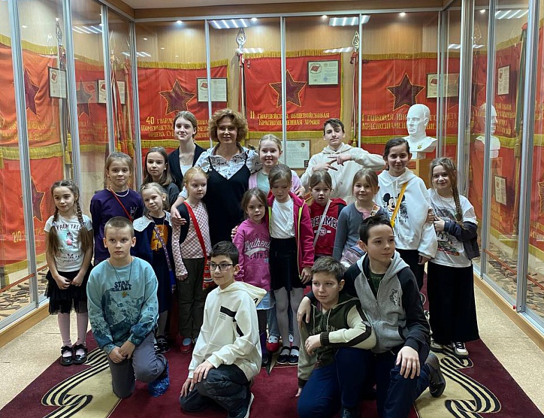 Ансамбль народной песни "Забавушка" в Музее Боевой Славы