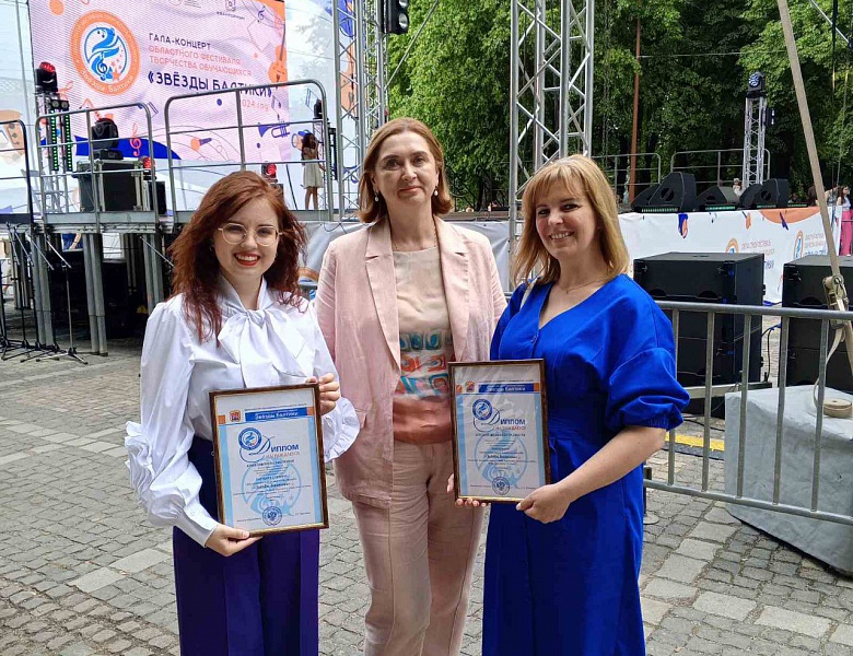 Подведены итоги лауреатов областного фестиваля творчества обучающихся «Звёзды Балтики»-2024