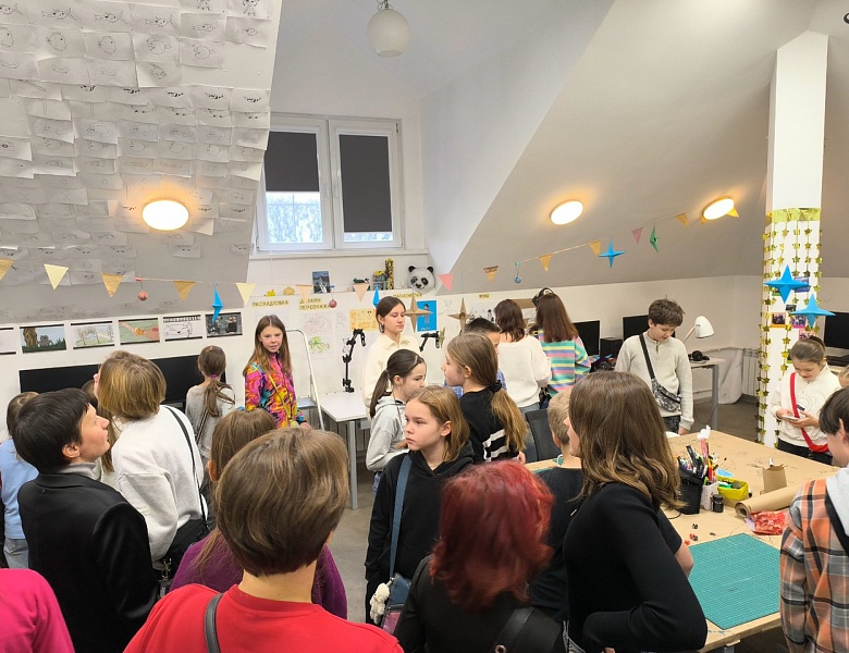 В настоящем, думаем о будущем! Профориентационная встреча с сотрудниками филиала  РГИСИ