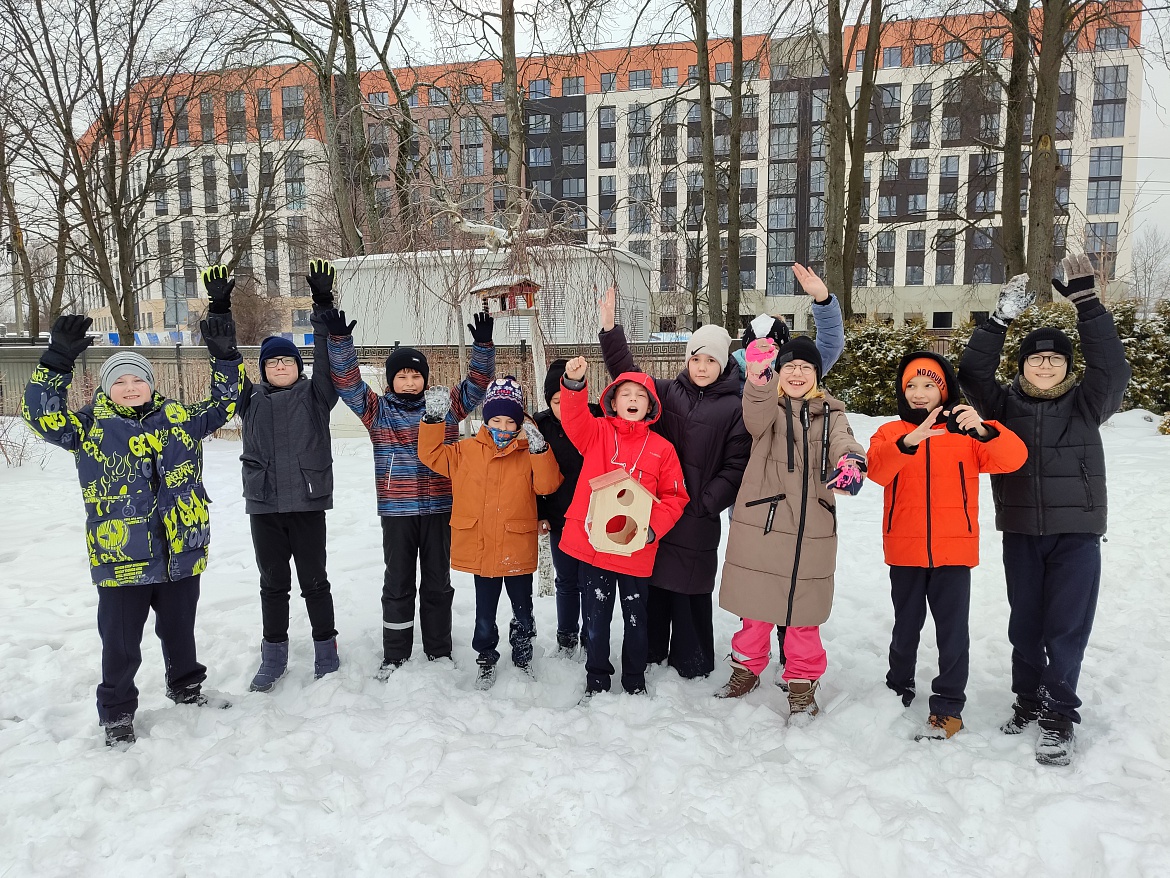 Экологическая акция «Поможем зимующим птицам!»