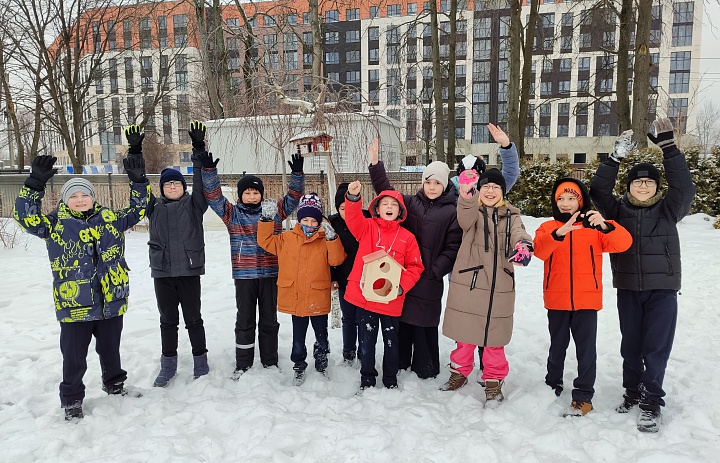 Экологическая акция «Поможем зимующим птицам!»
