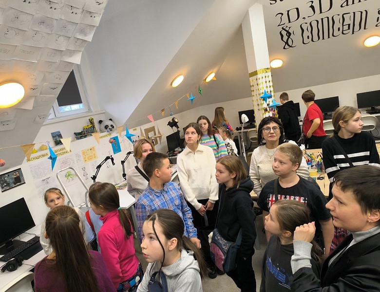 В настоящем, думаем о будущем! Профориентационная встреча с сотрудниками филиала  РГИСИ