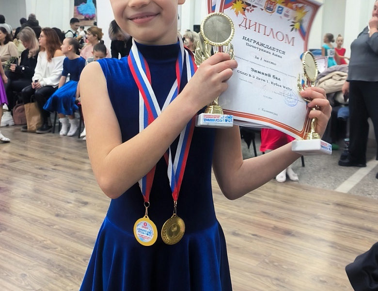 Новые яркие победы юных танцоров