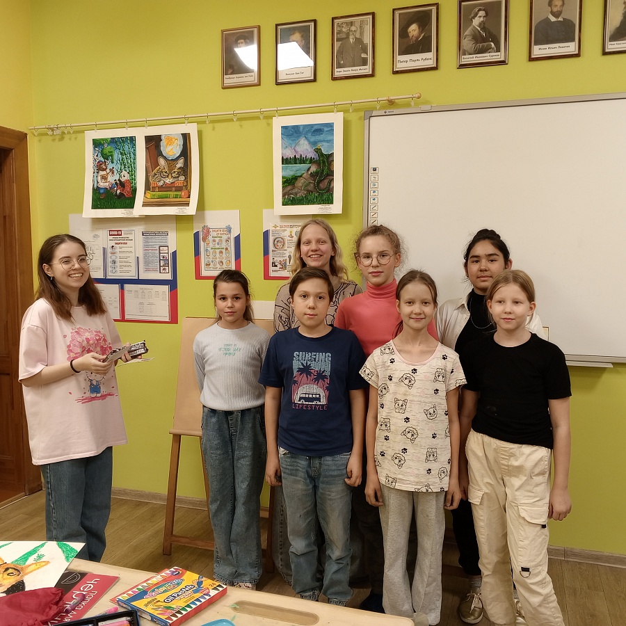 Посвящение юных художников и юных архитекторов