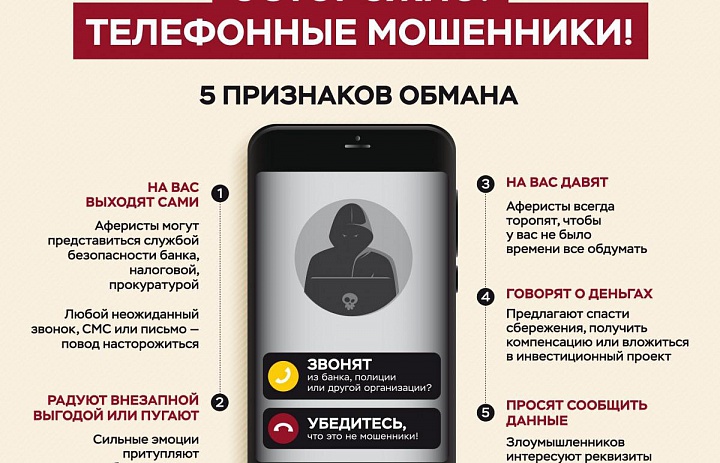 Дистанционные мошенники: как не стать их жертвой