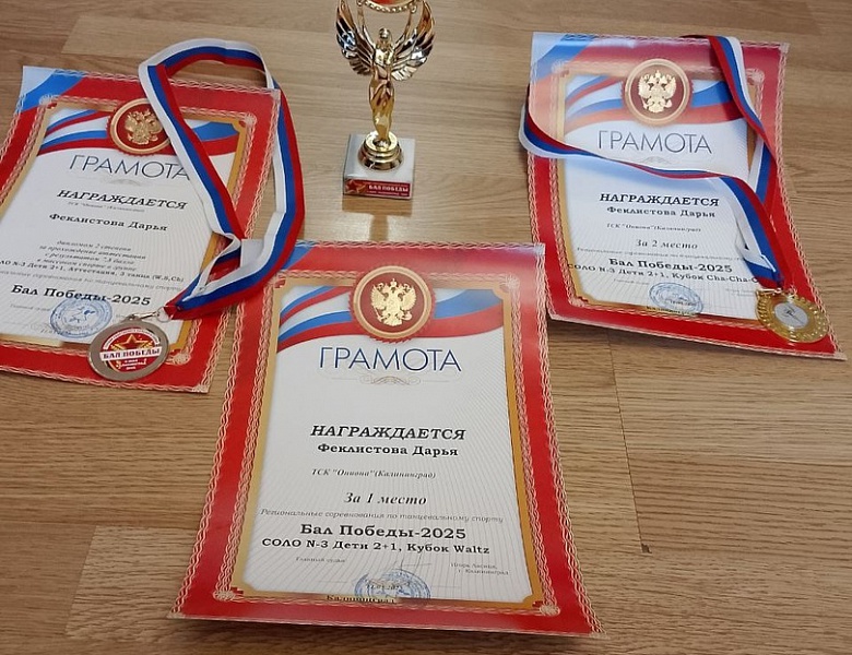 Турнир по танцевальному спорту "БАЛ ПОБЕДЫ 2025"