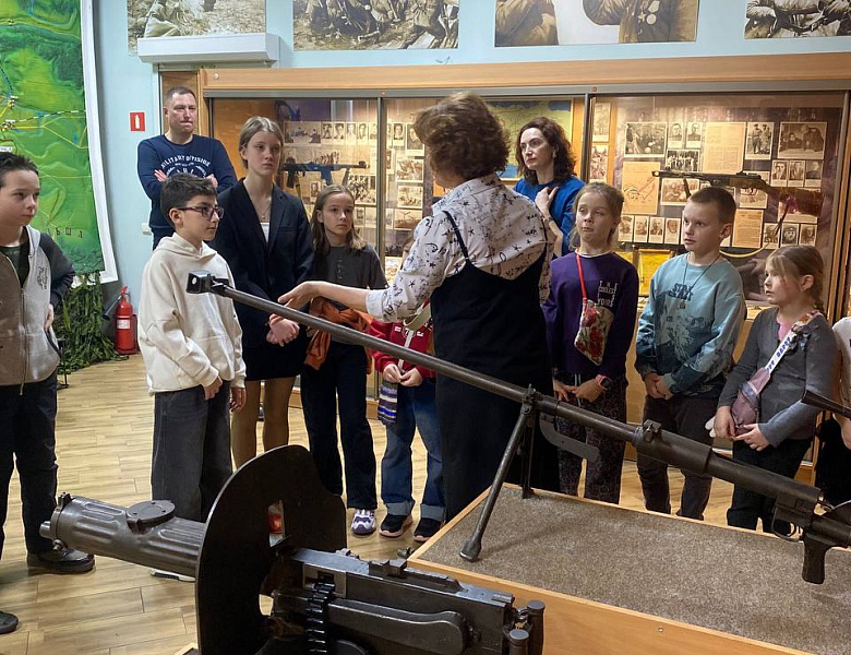 Ансамбль народной песни "Забавушка" в Музее Боевой Славы