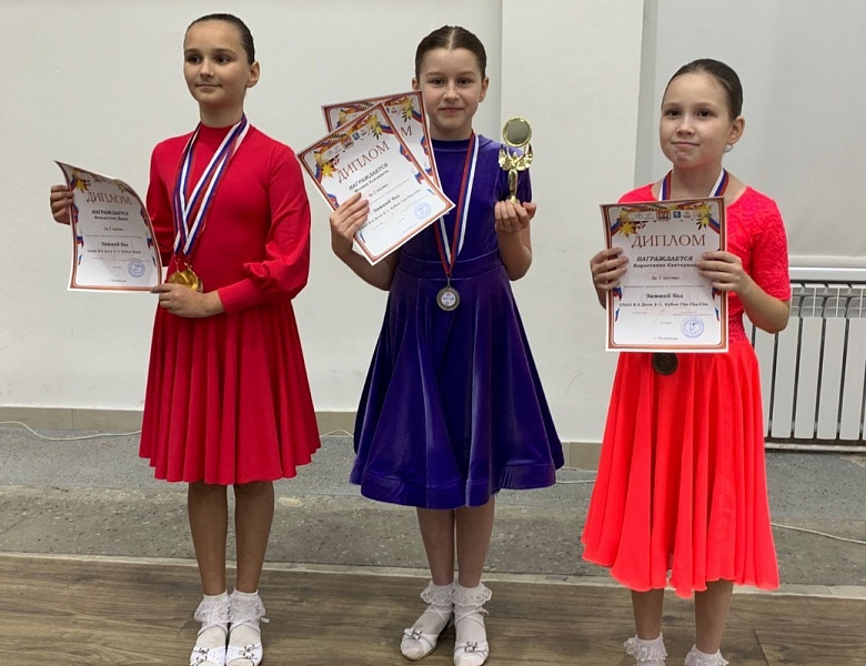 Новые яркие победы юных танцоров