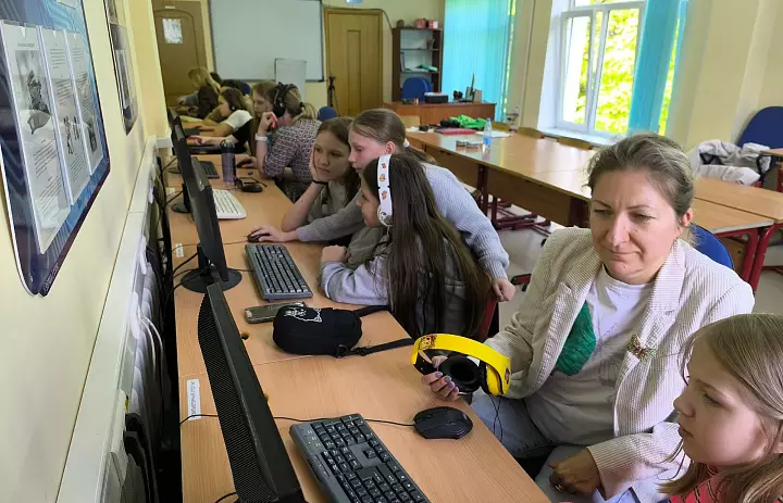 Увлекательные занятия в Медиацентре 