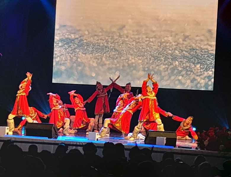 Юные танцоры ДЮЦ "НА КОМСОМОЛЬСКОЙ" приняли участие в открытии Года единства народов России