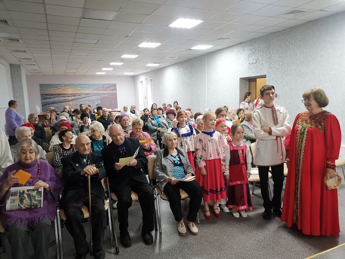 Социально-значимая акция "С добрым сердцем и заботой!" в Госпитале ветеранов войн Калининградской области