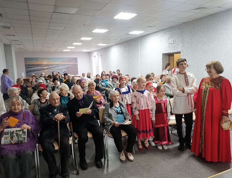 Социально-значимая акция "С добрым сердцем и заботой!" в Госпитале ветеранов войн Калининградской области