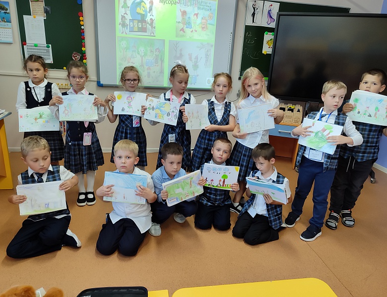 Призёры  регионального этапа  Всероссийского конкурса «Эколята за раздельный сбор отходов и повторное использование материалов»