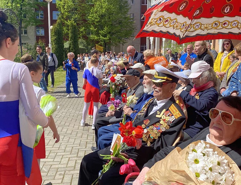 День Победы в госпитале ветеранов войн Калининградской области